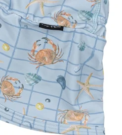 Badehat - UV50+ - Faded Denim m. Tern/Print|Mikk-Line Clearance