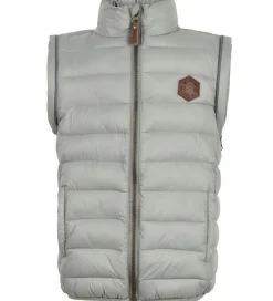 Dynejakke/Vest - 2-i-1 - Neutral Gray|Mikk-Line Online