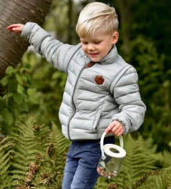 Dynejakke/Vest - 2-i-1 - Neutral Gray|Mikk-Line Online