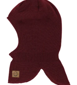 Elefanthue - Strik - Uld/Akryl - 2-lags - Rum Raisin|Mikk-Line New