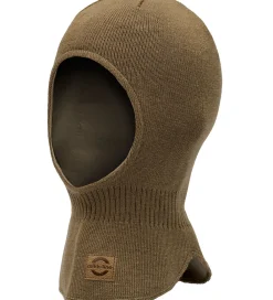 Elefanthue - Strik - Uld/Akryl - 2-lags - Chocolate Ch|Mikk-Line Clearance