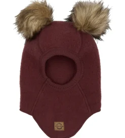 Elefanthue - Uld - 1-lags - Rum Raisin m. Kvaste|Mikk-Line Sale