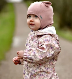 Elefanthue m. øre - 2 Lags - Lilas|Mikk-Line Hot