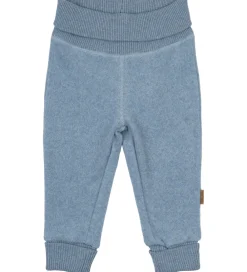 Fleece Bukser - Faded Denim Melange|Mikk-Line Hot