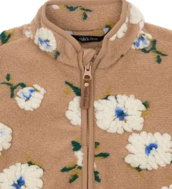 Fleecejakke - Chipmunk m. Blomster|Mikk-Line Hot