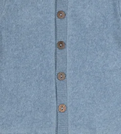 Fleecetrøje - Faded Denim Melange|Mikk-Line Outlet