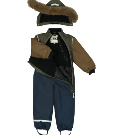 Flyverdragt - Anorak - Olive Night|Mikk-Line Hot