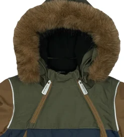 Flyverdragt - Anorak - Olive Night|Mikk-Line Hot