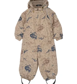 Flyverdragt - Forest - Coriander m. Print|Mikk-Line Online