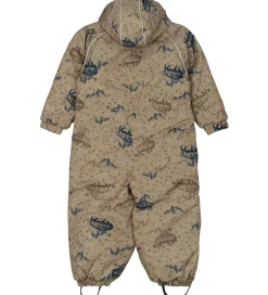 Flyverdragt - Forrest - Coriander m. Print|Mikk-Line Online