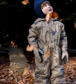 Flyverdragt - Forrest - Coriander m. Print|Mikk-Line Online