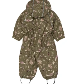 Flyverdragt - Forest - Burnt Olive m. Print|Mikk-Line Discount