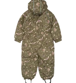 Flyverdragt - Forrest - Burnt Olive m. Print|Mikk-Line Best