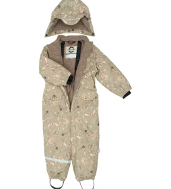 Flyverdragt - PU - Recycled - Seneca Rock m. Print|Mikk-Line Online