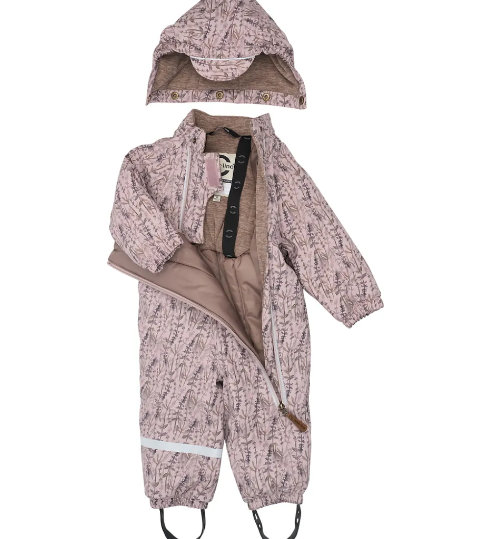 Flyverdragt - PU - Recycled - AOP - Cloud Gray|Mikk-Line