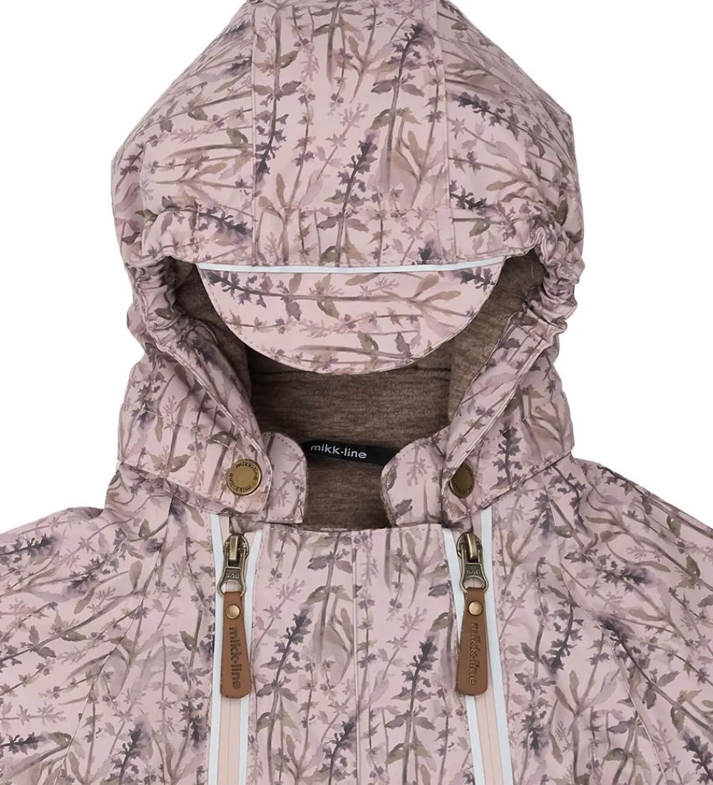 Flyverdragt - PU - Recycled - AOP - Cloud Gray|Mikk-Line