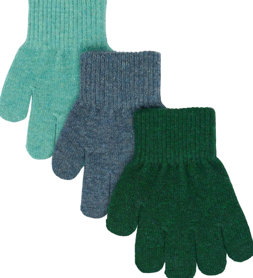 Handsker - Uld/Polyamid - 3-pak - Darkest Sprouse-Fad|Mikk-Line Online