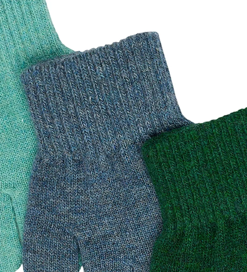 Handsker - Uld/Polyamid - 3-pak - Darkest Sprouse-Fad|Mikk-Line Online