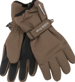 Handsker m. Fleece - Chocolate Chip|Mikk-Line Clearance