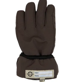 Handsker m. Fleece - Raisin|Mikk-Line Online