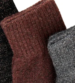 Luffer - Uld/Polyamid - 3-pak - French Roast-Black-An|Mikk-Line Best