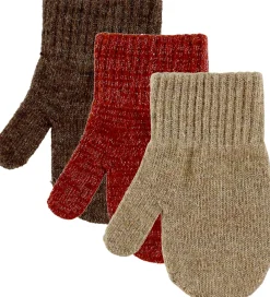 Mikk-Line Luffer - Uld/Polyamid - 3-pak - Apple Butter-Chocolat| Online