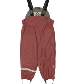 Regntøj m. Fleece/Seler - PU - Recycled - Apple Butter|Mikk-Line Outlet