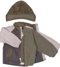 Regntøj m. Fleece/Seler - PU - 3i1 - Sparrow|Mikk-Line New