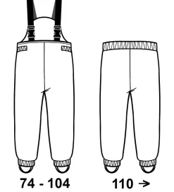 Regntøj m. Seler - PU - Blue Nights m. Politi|Mikk-Line Hot