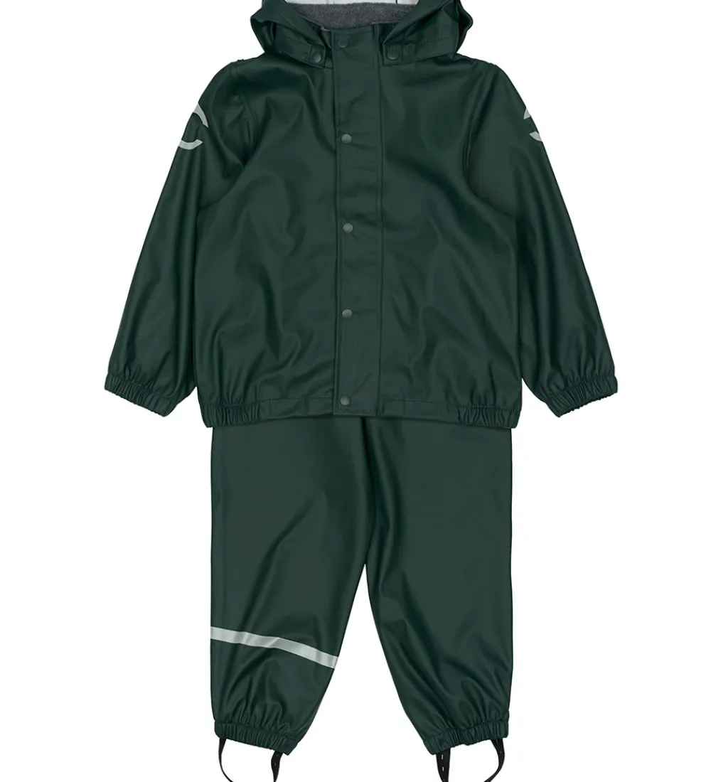 Regntøj m. Seler - PU - Darkest Sprouse|Mikk-Line Hot