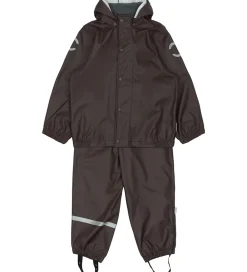 Regntøj m. Seler - PU - Raisin|Mikk-Line