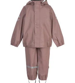 Regntøj m. Seler - PU - Recycled - Burlwood|Mikk-Line Best