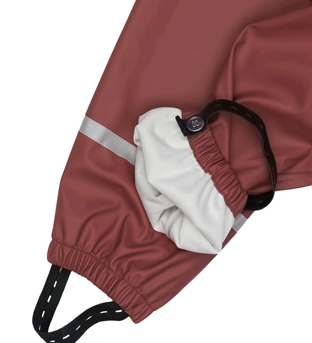 Regntøj m. Seler - PU - Apple Butter|Mikk-Line Discount