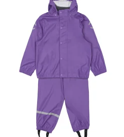 Regntøj m. Seler - PU - Deep Lavender|Mikk-Line Online