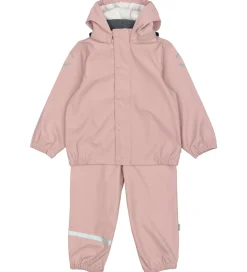 Regntøj m. Seler - PU - Woodrose|Mikk-Line Sale