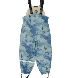 Regntøj m. Seler/For - Blue Nights m. Bjerge|Mikk-Line