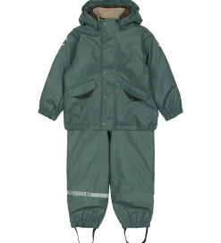 Regntøj m. Termo/Seler - PU - Balsam Green m. Tyr|Mikk-Line Discount