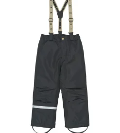 Skibukser m. Seler - Recycled - Sort|Mikk-Line Hot