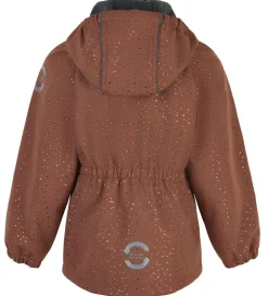 Softshelljakke m. Fleece - Recycled - Russet m. Prikke|Mikk-Line Clearance