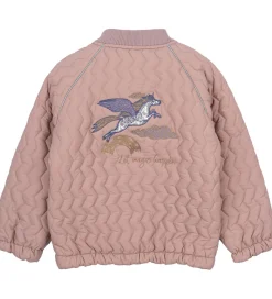 Sommerjakke - Woodrose m. Enhjørning|Mikk-Line Outlet