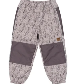 Termotøj - Cloud Gray m. Blomster/Flæser|Mikk-Line Clearance