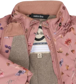 Vinterjakke - Recycled - Burlwood m. Print|Mikk-Line Clearance