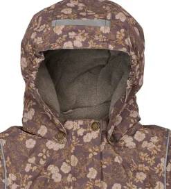 Vinterjakke - Recycled - Sparrow m. Blomster|Mikk-Line Best