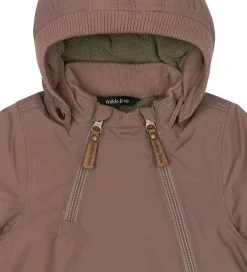 Vinterjakke - Solid - Twilight Mauve|Mikk-Line New