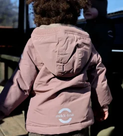 Vinterjakke - Solid - Twilight Mauve|Mikk-Line New