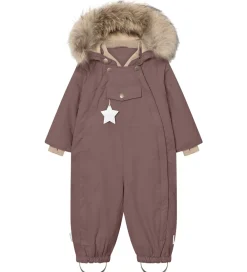 Flyverdragt - MatWisti Fleece/Fur - Peppercorn Plum|Mini A Ture Online