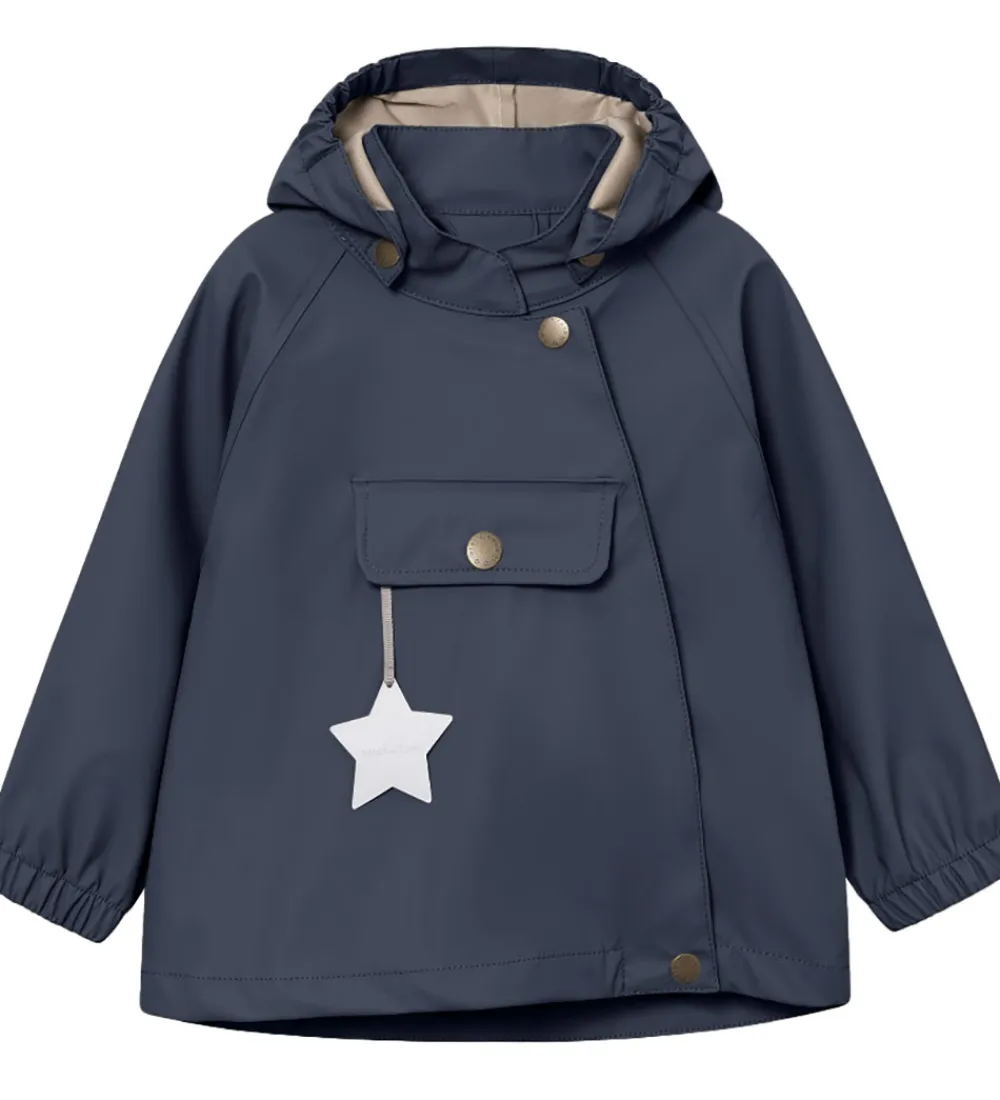 Regntøj m. Seler - PU - MatWainis - Ombre Blue|Mini A Ture Discount
