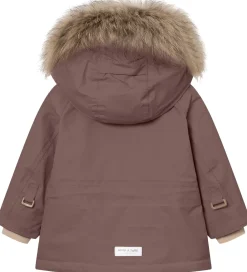 Vinterjakke - MatWally Fleece/Fur - Peppercorn Plum|Mini A Ture Hot