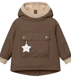 Vinterjakke - MatBaby Wen Fleece Anorak - Chestnut B|Mini A Ture Best
