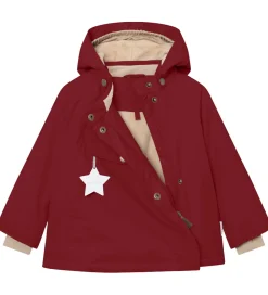Vinterjakke - MatWang Fleece - Red Merlot|Mini A Ture New